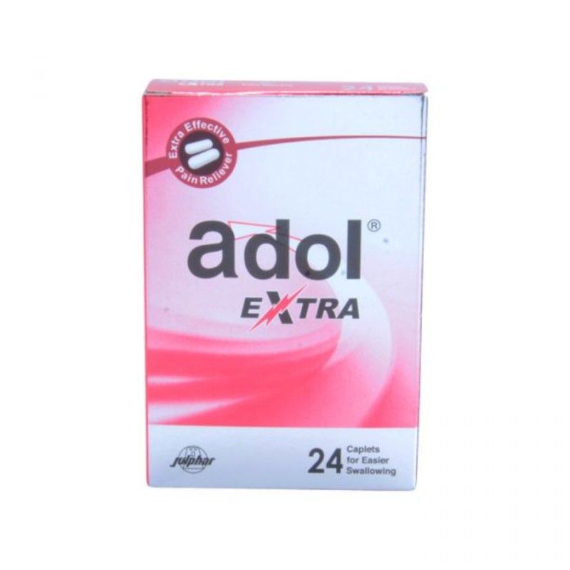 Adol Extra Tablet is used for Fever, Cold, Flu, Headache, Periods pain ...