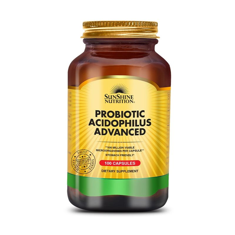 Sunshine Nutrition Probiotic Acidophilus Advanced 100 Caps