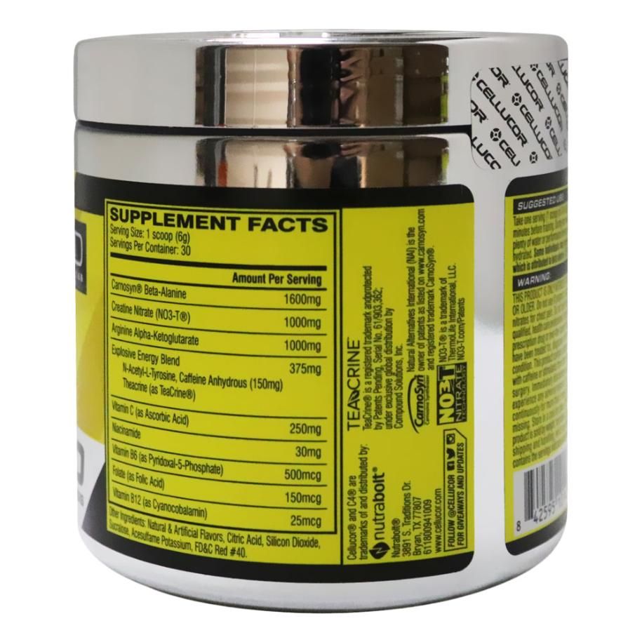 Cellucor C4 Original ID Series Pre-Workout Fruit Punch 30 ...