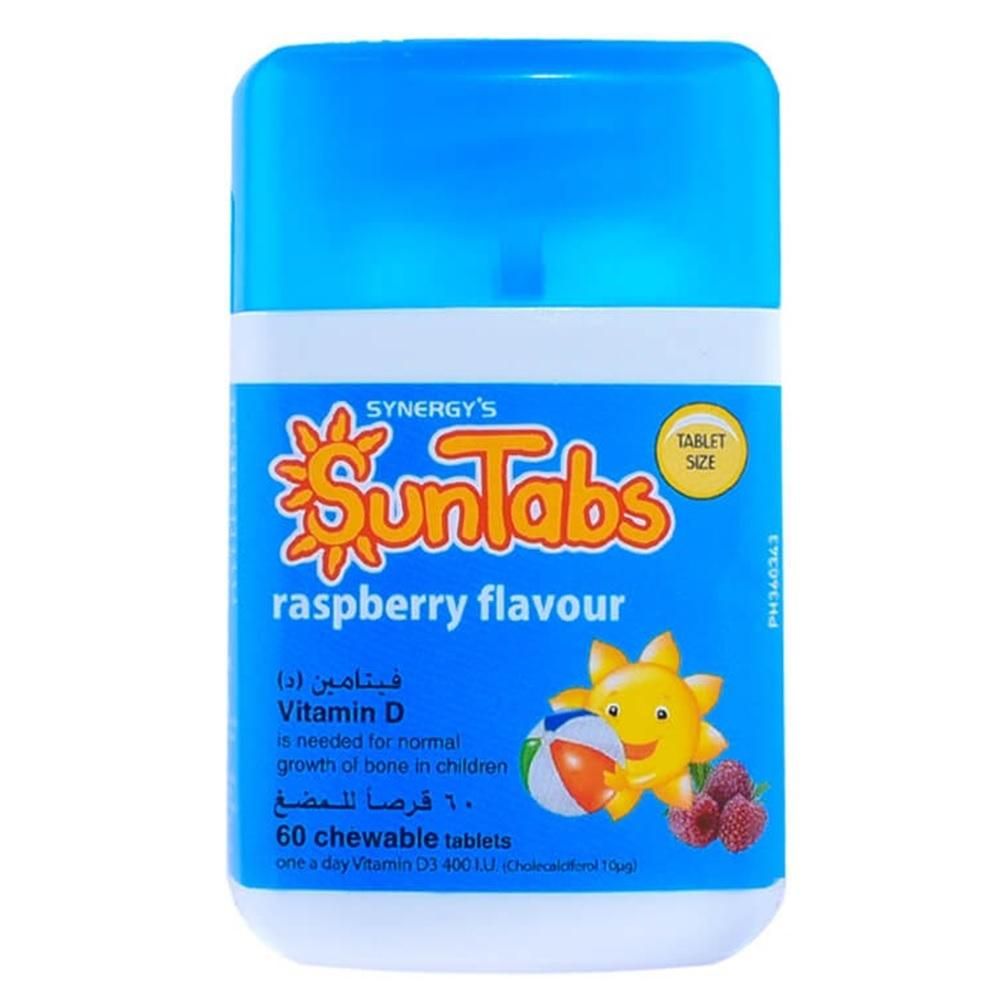 SunTabs Vitamin D Chewable Tablets 60's