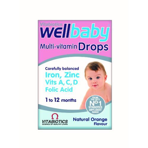Vitabiotics Wellbaby MultiVitamin Drops 30 ml